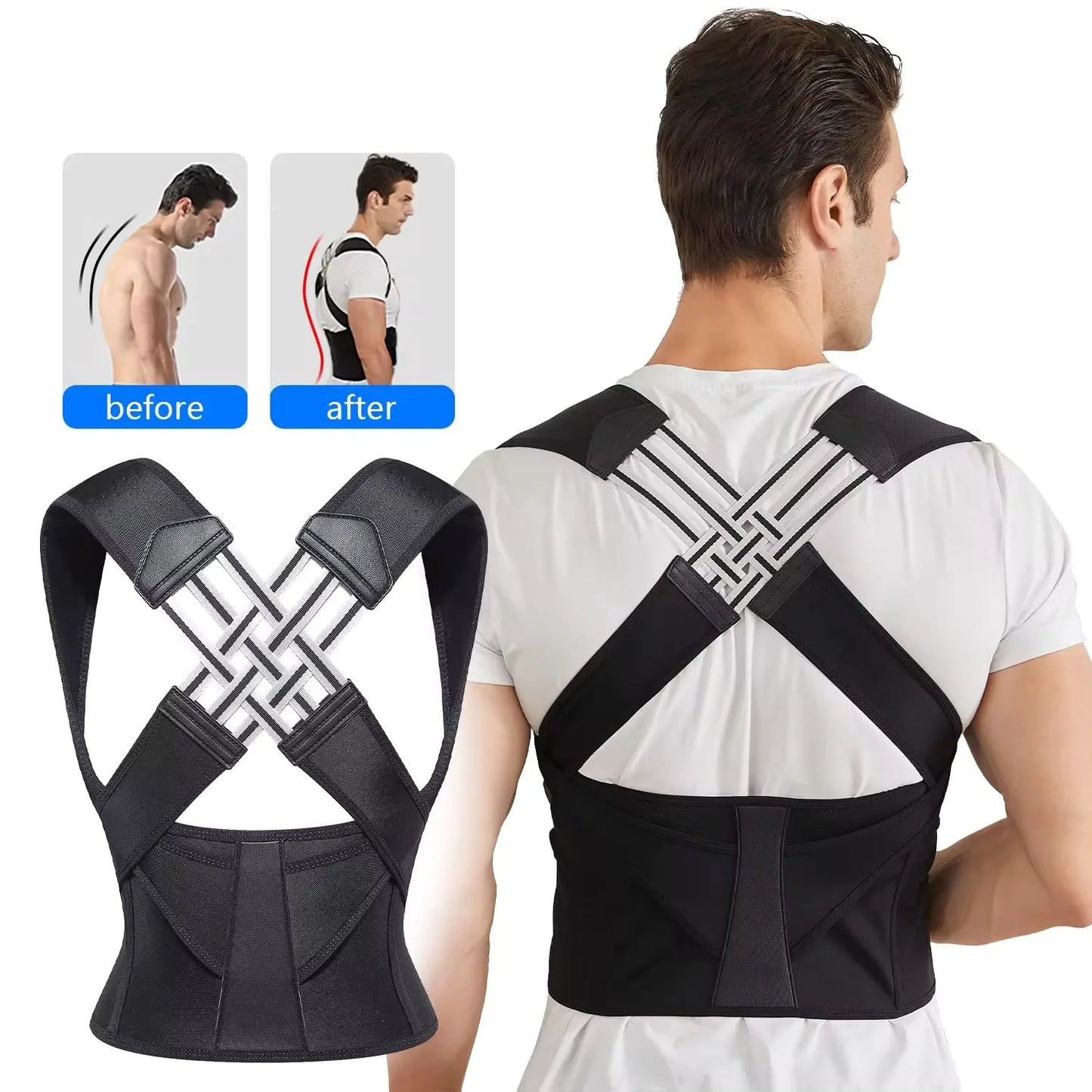 ComfyNeck ProAlign Back Brace